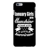 January Girls Are Sunshine Mixed With A Little Hurricane iPhone 6 Plus/6s Plus Case
