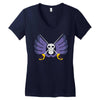 mr two one piece Women's V-Neck T-Shirt