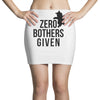 zero bothers given Mini Skirts