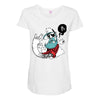 hipster Maternity Scoop Neck T-shirt