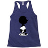 charlie, snoopy, woodstock Racerback Tank