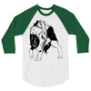 wolf 3/4 Sleeve Shirt