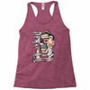 you burn yourself Racerback Tank