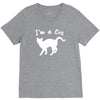 i am a cat lover V-Neck Tee