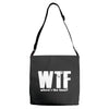 where's the food Adjustable Strap Totes