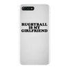 rugbyball is my girlfriend iPhone 7 Plus Case