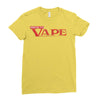 vape Ladies Fitted T-Shirt