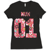 mum day 01 Ladies Fitted T-Shirt