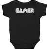 gamert   funny comic console gamers Baby Bodysuit