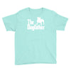 the dogfather  nerd retro der pate godfather fun Youth Tee