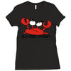 old and crabby Ladies Fitted T-Shirt