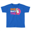 She Wants The D Dunkin Donuts Toddler T-shirt