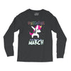 Unicorns are Born in March Dabbing Long Sleeve Shirts