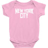 new york city ringer Baby Onesie