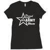 us army proud mom Ladies Fitted T-Shirt