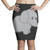 elephant cute Pencil Skirts