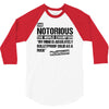 The Notorious 3/4 Sleeve Shirt