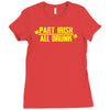 part irish all drunk Ladies Fitted T-Shirt