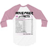 November Girl Facts Sagittarius 3/4 Sleeve Shirt