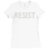 resist (2) Ladies Fitted T-Shirt