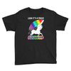 look it's a magical fck unicorn funny Youth Tee