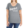 to resist drugs and violence Ladies Curvy T-Shirt
