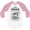 Vintage Aged To Perfection 1973 3/4 Sleeve Shirt