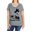Goku Training T-Shirt Ladies Curvy T-Shirt