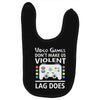 i love video games. Baby Bibs