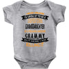Super Cool Granddaughter Of A Freaking Awesome Grammy Baby Onesie