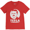 nikola tesla (2) V-Neck Tee