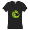 alien ouroboros Women's V-Neck T-Shirt