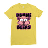 dummi bears Ladies Fitted T-Shirt