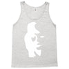 sax player lady face optical illusion Tank Top