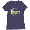 Great American Solar Eclipse 2017 Ladies Fitted T-Shirt