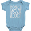 horror movie addict Baby Bodysuit