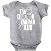 two door cinema club Baby Onesie