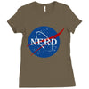 nerd Ladies Fitted T-Shirt