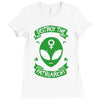destroy the patriarchy Ladies Fitted T-Shirt