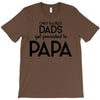 Only the Best Dads get Promoted to Papa T-Shirt