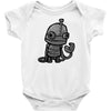 sad robot Baby Onesie