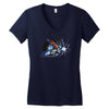 mega swampert Women's V-Neck T-Shirt