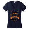 All Men Created Equal But The Best Born In January Women's V-Neck T-Shirt