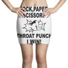 throat punch i win Mini Skirts