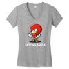 getting swole Women's V-Neck T-Shirt