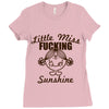 little miss fucking sunshine Ladies Fitted T-Shirt