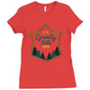 summer of mystery Ladies Fitted T-Shirt