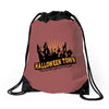 halloween town Drawstring Bags