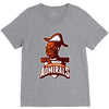 mon calamari admirals V-Neck Tee