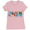 jake paulers cool colors Ladies Fitted T-Shirt